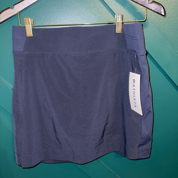 Athleta Navy Mini Skirt - Picture 2 of 4